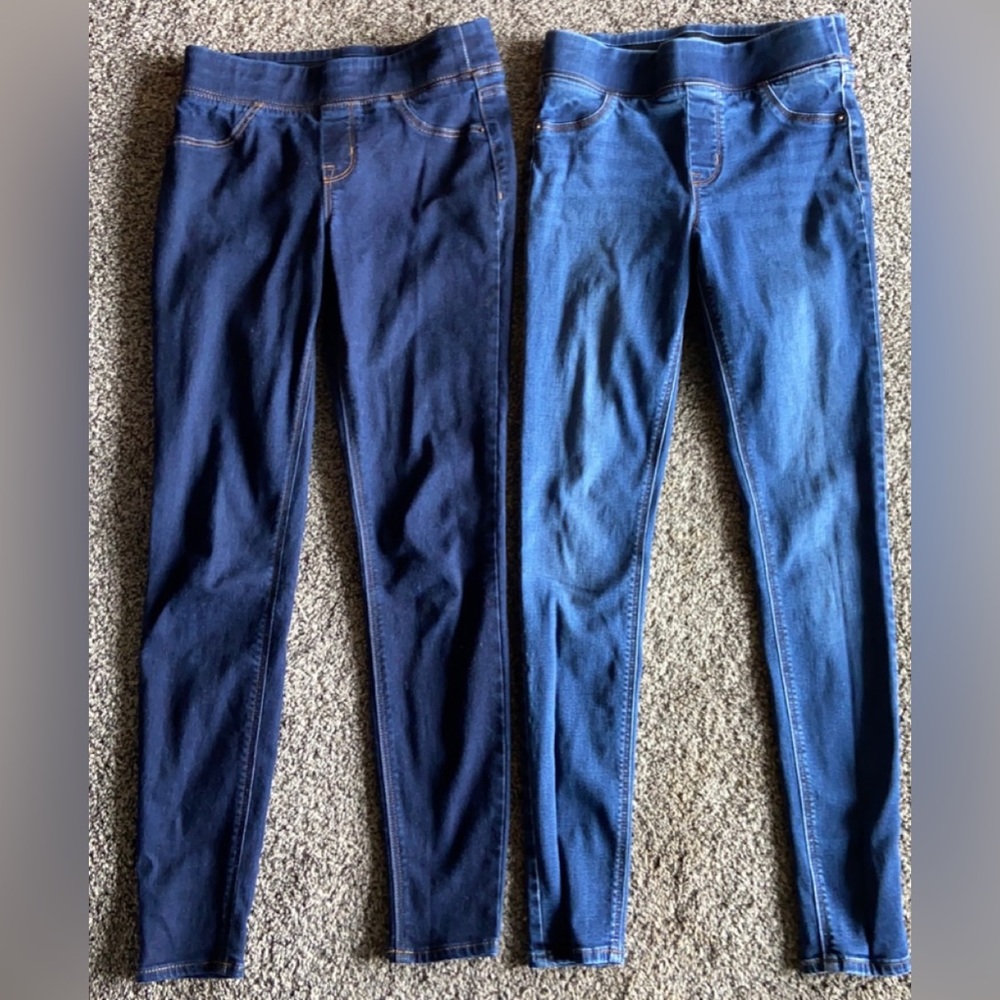 Women’s Old Navy Rockstar Super Skinny Jeggings, Mid-Rise, Pull-On, Size 2